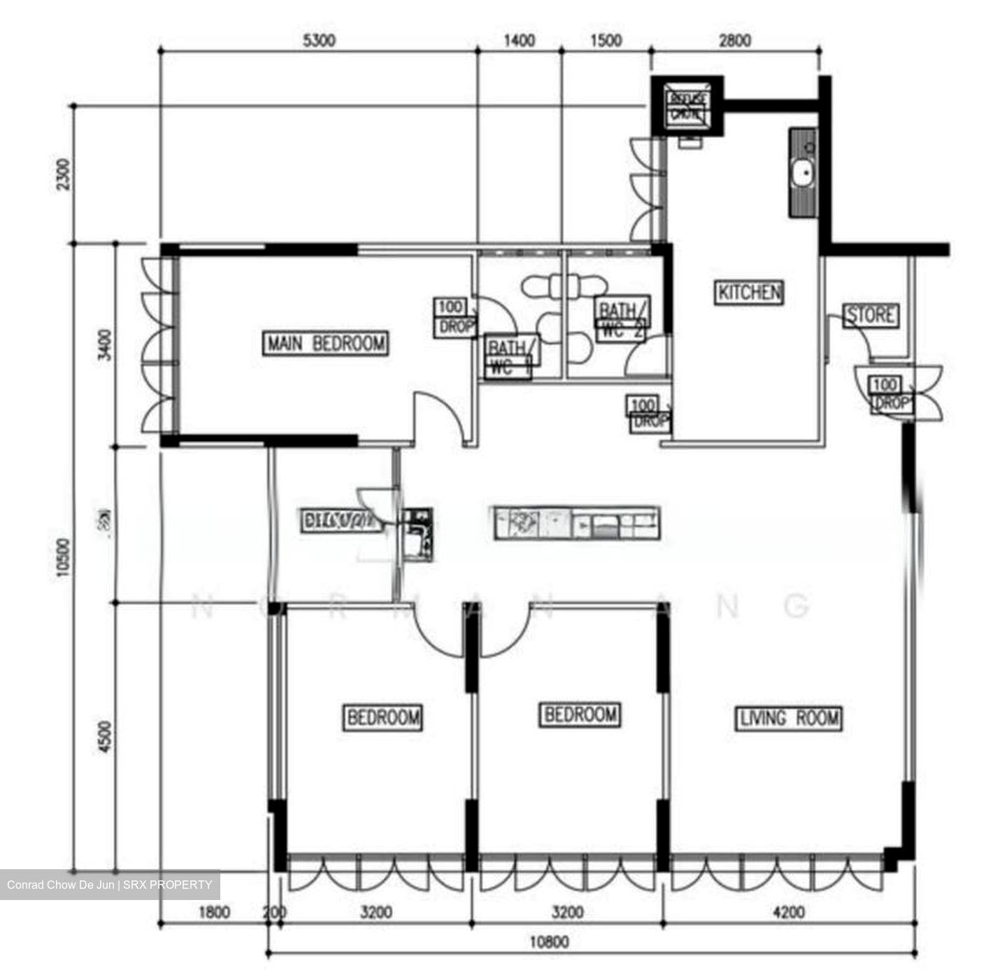 Blk 605 Clementi West Street 1 (Clementi), HDB 5 Rooms #574559331